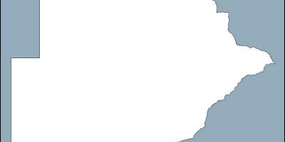 რუკა ბოტსვანას რუკის მონახაზი